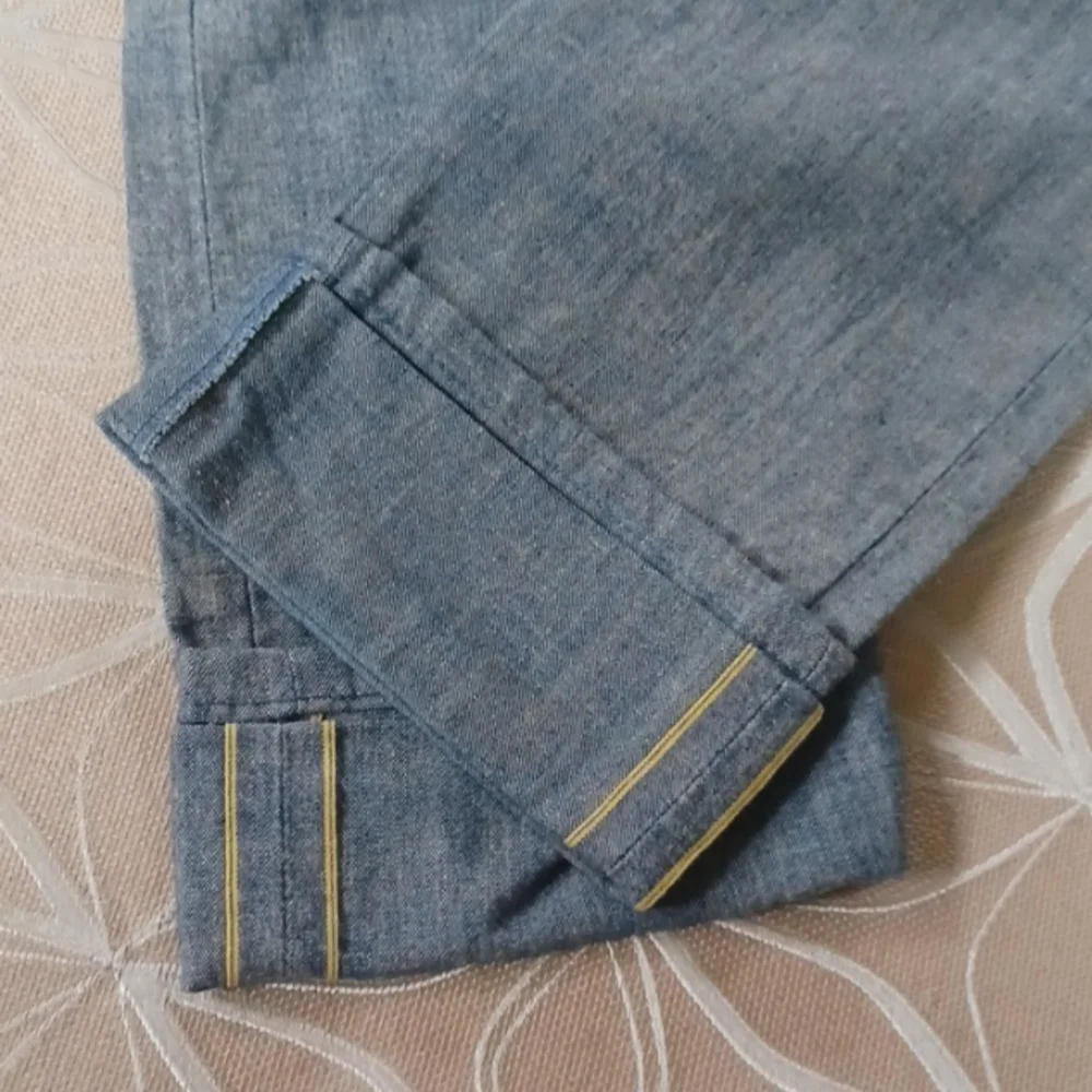 Naked and Famous Pineapple Selvedge Chambray, Skinny Guy, Denim!